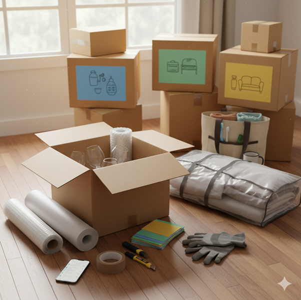 Packa smart inför flytten - PickPackFlytt.se